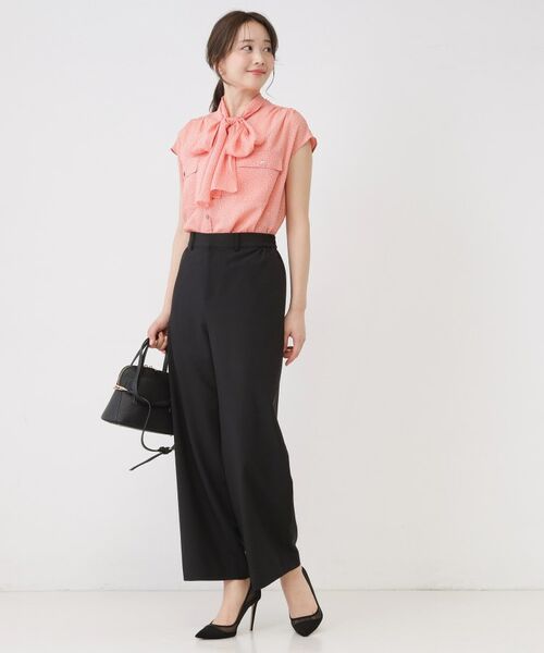 COUP DE CHANCE / クードシャンス パンツ | 【手洗い可/涼しい/セットアップ可】ストレートパンツ | 詳細10