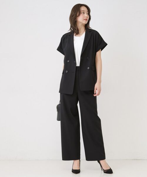 COUP DE CHANCE / クードシャンス パンツ | 【手洗い可/涼しい/セットアップ可】ストレートパンツ | 詳細11