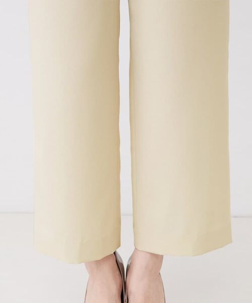 COUP DE CHANCE / クードシャンス パンツ | 【手洗い可/涼しい/セットアップ可】ストレートパンツ | 詳細22