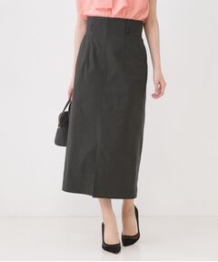 COUP DE CHANCE / クードシャンス スカート | 【手洗い可／日本製／ウエスト後ろゴム】ハイウエストIラインスカート