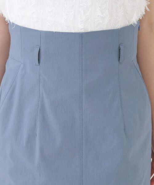 COUP DE CHANCE / クードシャンス スカート | 【手洗い可／日本製／ウエスト後ろゴム】ハイウエストIラインスカート | 詳細16