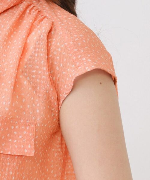 COUP DE CHANCE / クードシャンス シャツ・ブラウス | 【手洗い可】シアーボウタイブラウス | 詳細17