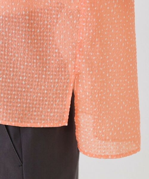 COUP DE CHANCE / クードシャンス シャツ・ブラウス | 【手洗い可】シアーボウタイブラウス | 詳細18