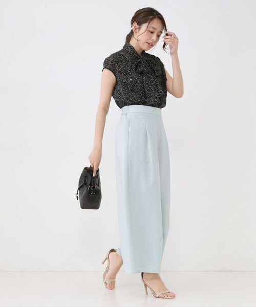 COUP DE CHANCE / クードシャンス シャツ・ブラウス | 【手洗い可】シアーボウタイブラウス | 詳細6