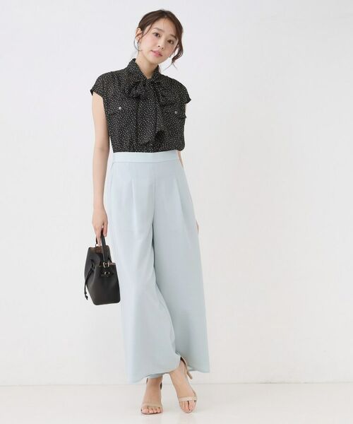 COUP DE CHANCE / クードシャンス シャツ・ブラウス | 【手洗い可】シアーボウタイブラウス | 詳細7