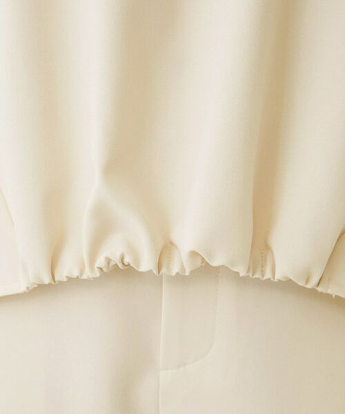 COUP DE CHANCE / クードシャンス カットソー | 【手洗い可／セットアップ可】フロント裾ギャザープルオーバー | 詳細24