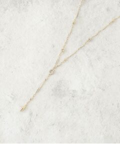 COUP DE CHANCE / クードシャンス ネックレス・ペンダント・チョーカー | パール調＆メタルY／日本製／長さ調整可能