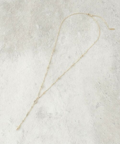 COUP DE CHANCE / クードシャンス ネックレス・ペンダント・チョーカー | パール調＆メタルY／日本製／長さ調整可能 | 詳細2