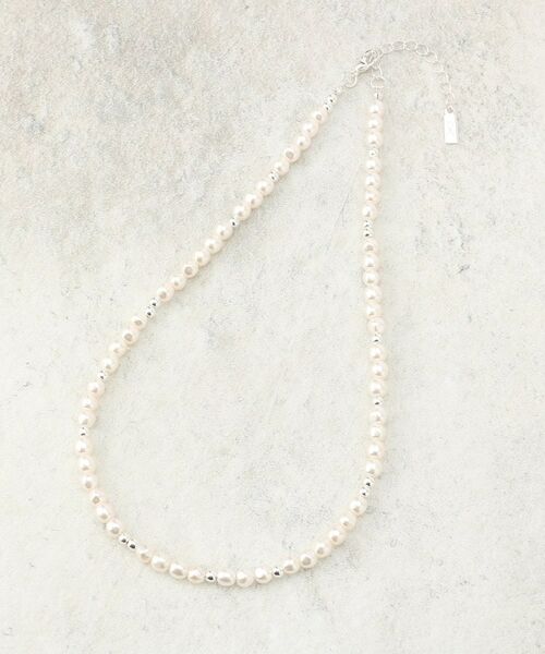 COUP DE CHANCE / クードシャンス ネックレス・ペンダント・チョーカー | ニュアンスフェイクパールレイヤード／2連ネックレス／取り外し可能 | 詳細4