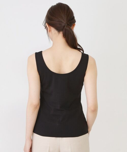 COUP DE CHANCE / クードシャンス キャミソール・チューブトップ | 【手洗い可／日本製／前後2way】テレコタンクトップ | 詳細11