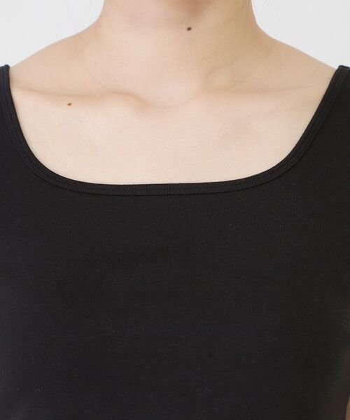 COUP DE CHANCE / クードシャンス キャミソール・チューブトップ | 【手洗い可／日本製／前後2way】テレコタンクトップ | 詳細12