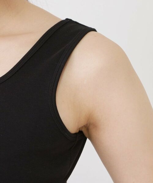 COUP DE CHANCE / クードシャンス キャミソール・チューブトップ | 【手洗い可／日本製／前後2way】テレコタンクトップ | 詳細13