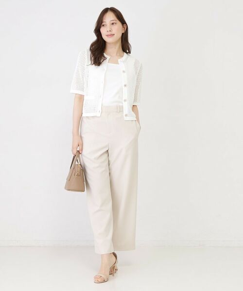 COUP DE CHANCE / クードシャンス キャミソール・チューブトップ | 【手洗い可／日本製／前後2way】テレコタンクトップ | 詳細3