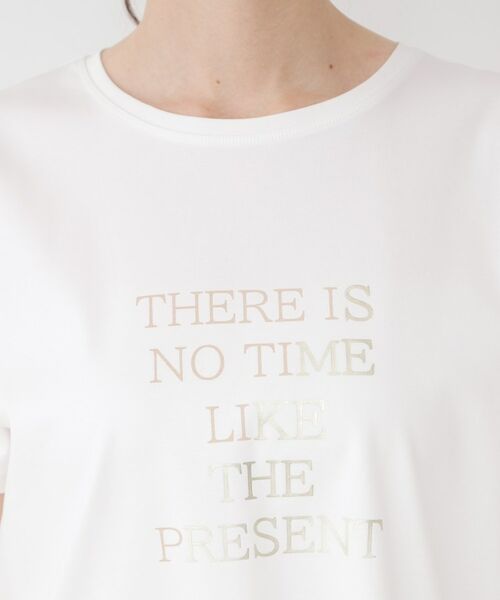 COUP DE CHANCE / クードシャンス Tシャツ | 【手洗い可／接触冷感/抗菌防臭/消臭/UVカット】半袖ロゴTシャツ | 詳細12