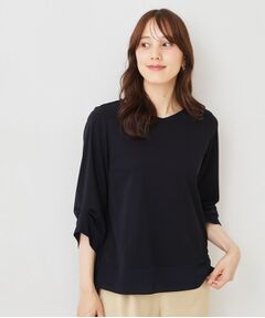 COUP DE CHANCE / クードシャンス カットソー | 【手洗い可／日本製】異素材コンビのカットソー