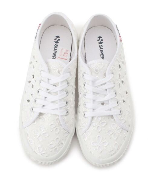 Web限定販売 Superga スペルガ 透かしレーススニーカー スニーカー Couture Brooch クチュールブローチ ファッション通販 タカシマヤファッションスクエア