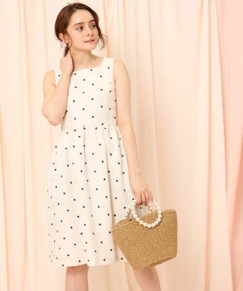 洗える デイジードットワンピース ミニ丈 ひざ丈ワンピース Couture Brooch クチュールブローチ ファッション通販 タカシマヤファッションスクエア