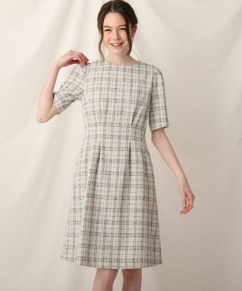 セール ツイードワンピース ミニ丈 ひざ丈ワンピース Couture Brooch クチュールブローチ ファッション通販 タカシマヤファッションスクエア