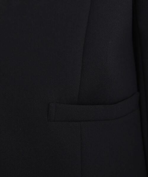 Couture Brooch / クチュールブローチ ノーカラージャケット | ハイストレッチジョーゼット ノーラペルジャケット | 詳細10