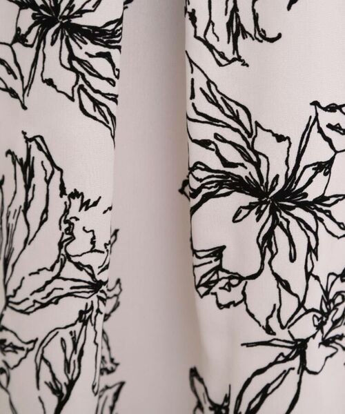 Couture Brooch / クチュールブローチ スカート | 【WEB限定】フロッキーフラワープリントスカート | 詳細12
