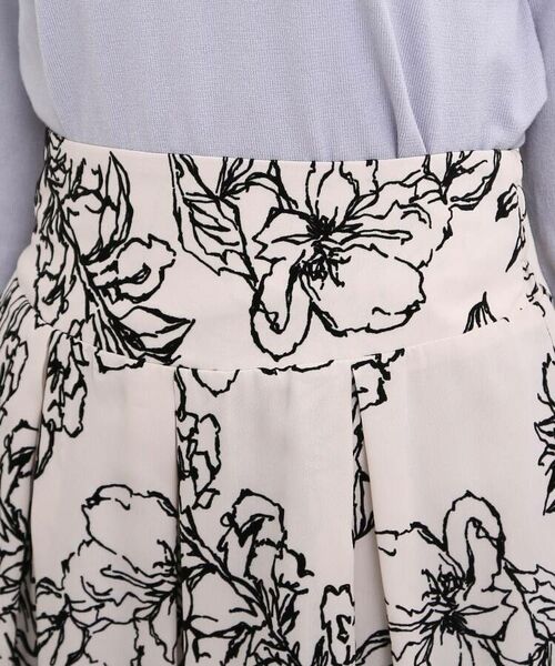 Couture Brooch / クチュールブローチ スカート | 【WEB限定】フロッキーフラワープリントスカート | 詳細14