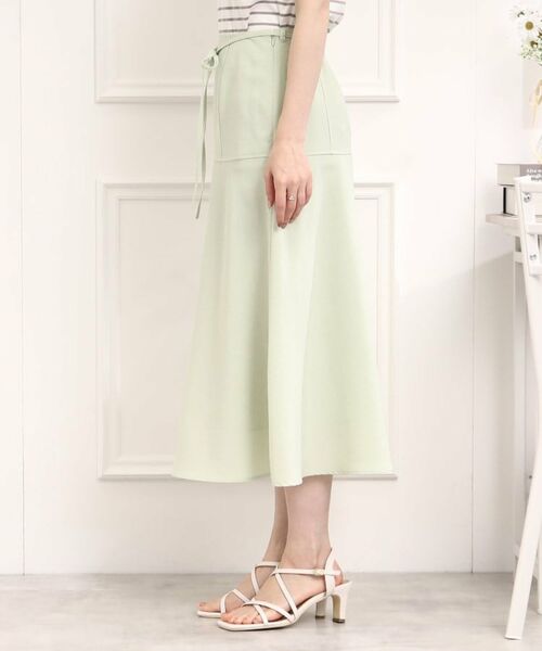 Couture Brooch / クチュールブローチ スカート | 麻調合繊フレアスカート | 詳細23