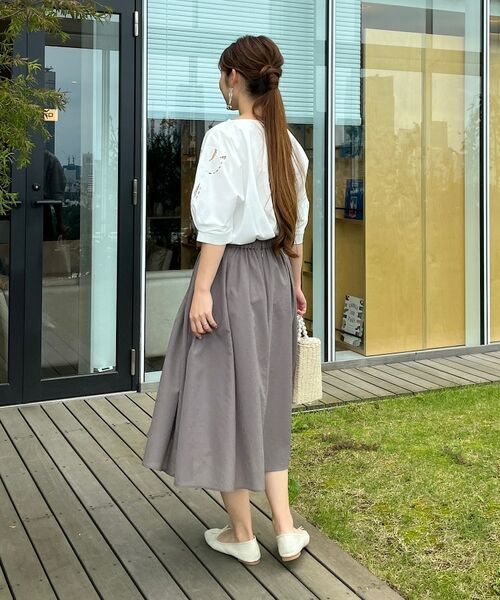 Couture Brooch / クチュールブローチ スカート | 【新色追加！着回しが効く。】パレットボイルスカート | 詳細8