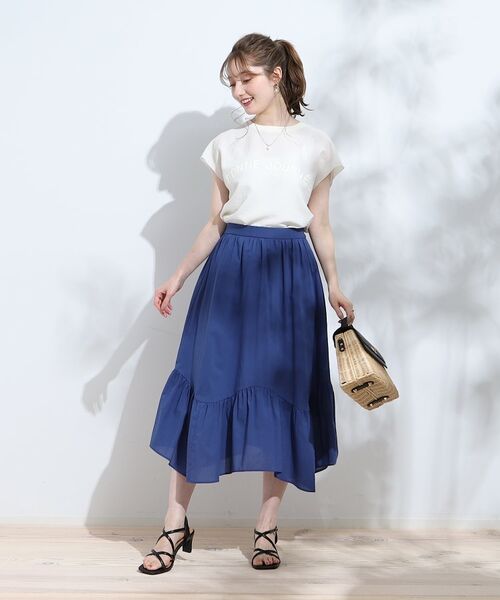 Couture Brooch / クチュールブローチ スカート | 【一枚で華やかに。】コットンボイルスカート | 詳細18