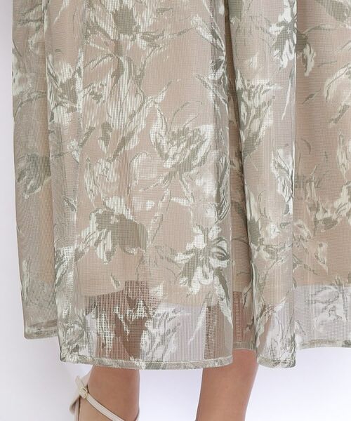 Couture Brooch / クチュールブローチ スカート | INCEDE メッシュレース花柄プリントスカート | 詳細24