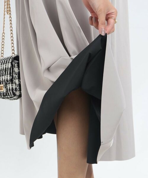 Couture Brooch / クチュールブローチ スカート | 【S-LL/裏表リバーシブル】カラーリバーシブルスカート | 詳細30