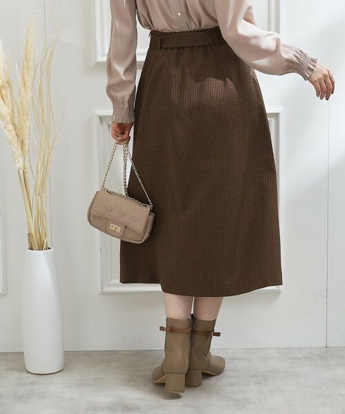 Couture Brooch / クチュールブローチ スカート | 【大人レディな着こなしに】ボタンデザインスカート | 詳細16