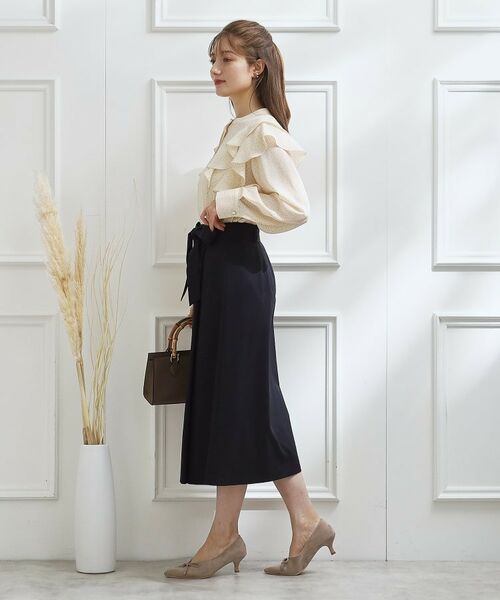 Couture Brooch / クチュールブローチ スカート | 【大人レディな着こなしに】ボタンデザインスカート | 詳細2