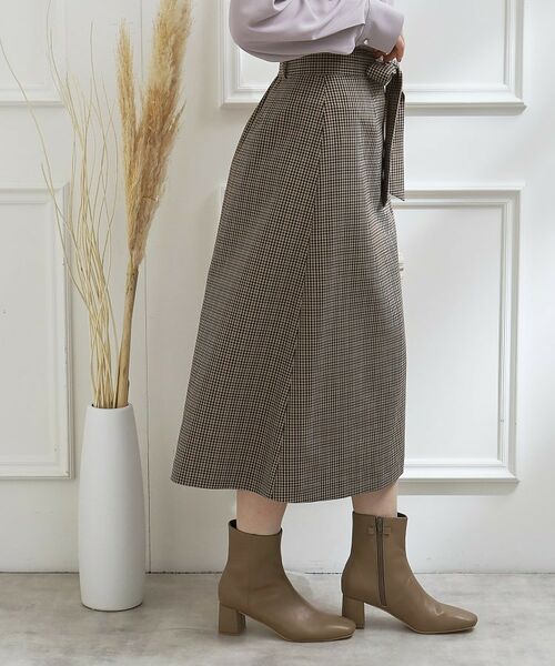 Couture Brooch / クチュールブローチ スカート | 【大人レディな着こなしに】ボタンデザインスカート | 詳細25