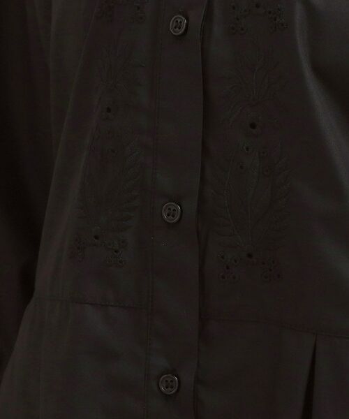 Couture Brooch / クチュールブローチ シャツ・ブラウス | TCシルキーブロード刺繍シャツ | 詳細14