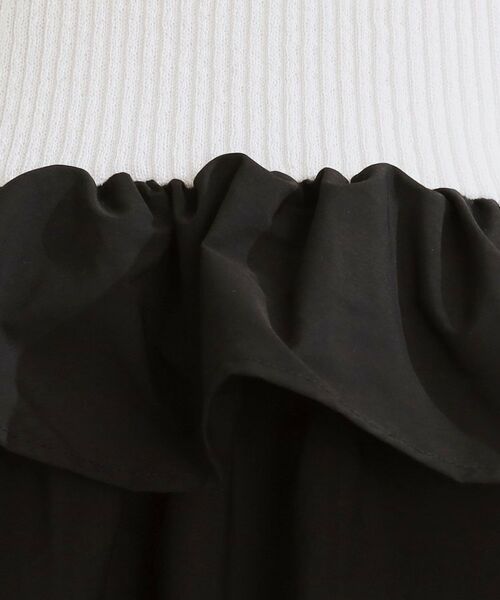 Couture Brooch / クチュールブローチ ニット・セーター | フリルドッキングリブチュニック | 詳細8