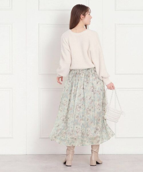 Couture Brooch / クチュールブローチ スカート | 【揺れるたび美しい】Winterオーガンフルールスカート | 詳細17