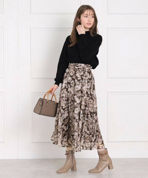 Couture Brooch / クチュールブローチ スカート | 【揺れるたび美しい】Winterオーガンフルールスカート | 詳細25