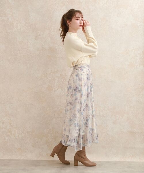 Couture Brooch / クチュールブローチ スカート | 【揺れるたび美しい】Winterオーガンフルールスカート | 詳細3
