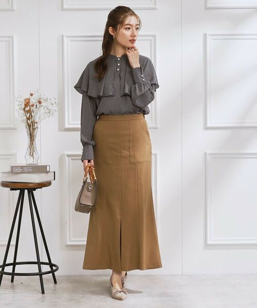 Couture Brooch / クチュールブローチ スカート | ベーカー風ポケットマーメイドスカート | 詳細1