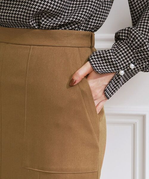 Couture Brooch / クチュールブローチ スカート | ベーカー風ポケットマーメイドスカート | 詳細15