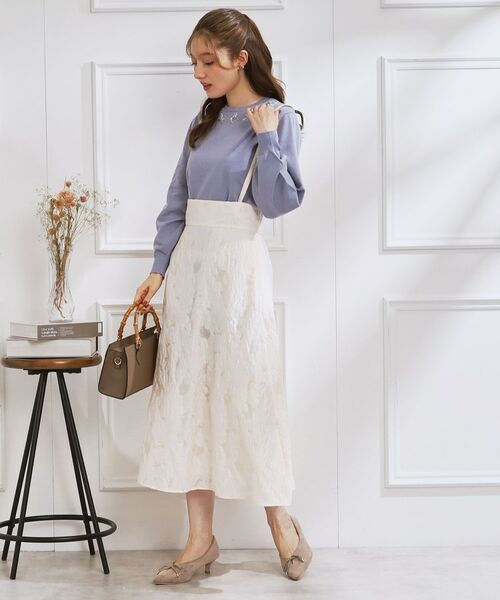 Couture Brooch / クチュールブローチ スカート | フラワーJQサス付きスカート | 詳細1