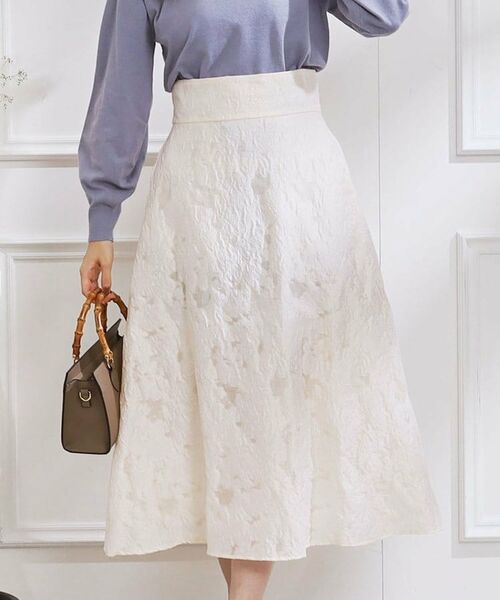 Couture Brooch / クチュールブローチ スカート | フラワーJQサス付きスカート | 詳細3