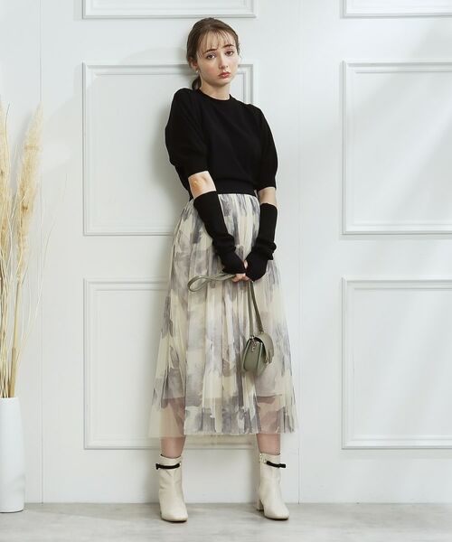 Couture Brooch / クチュールブローチ スカート | フラワーチュールスカート | 詳細21