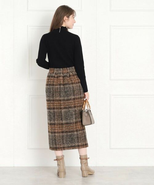 Couture Brooch / クチュールブローチ ロング・マキシ丈スカート | チェックタイトスカート | 詳細3