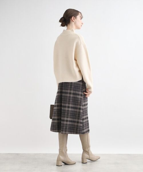 Couture Brooch / クチュールブローチ ニット・セーター | 【ゆるふわっと大人可愛い】ヤクライクハイネックニット | 詳細6