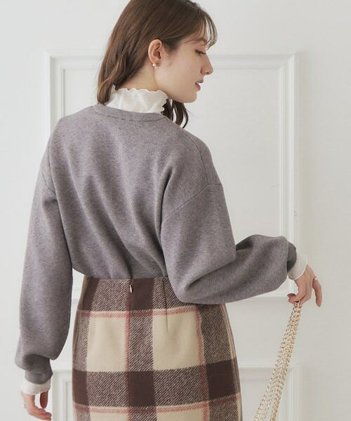 Couture Brooch / クチュールブローチ ニット・セーター | ビジューロゴニット | 詳細5