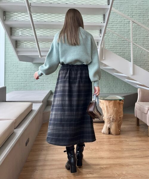Couture Brooch / クチュールブローチ スカート | 合皮ベルト付Aラインスカート | 詳細17