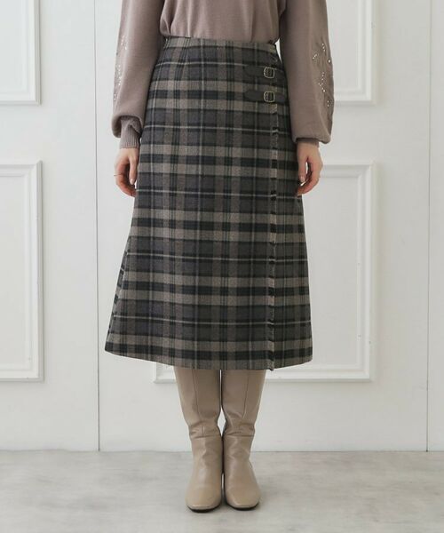 Couture Brooch / クチュールブローチ スカート | 合皮ベルト付Aラインスカート | 詳細27