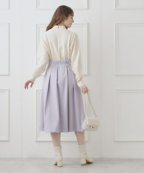 Couture Brooch / クチュールブローチ スカート | 【ふっくら冬素材】起毛ツイルフレアスカート | 詳細20