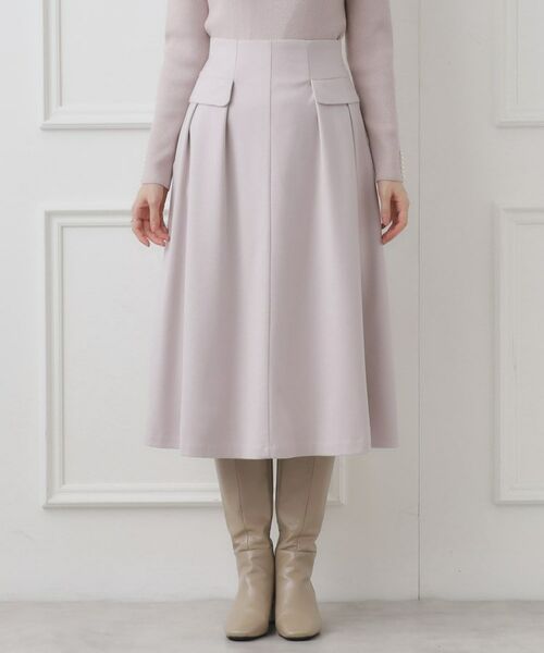 Couture Brooch / クチュールブローチ スカート | 【ふっくら冬素材】起毛ツイルフレアスカート | 詳細28